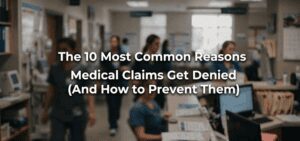 10 Most Common Reasons Medical Claims Get Denied